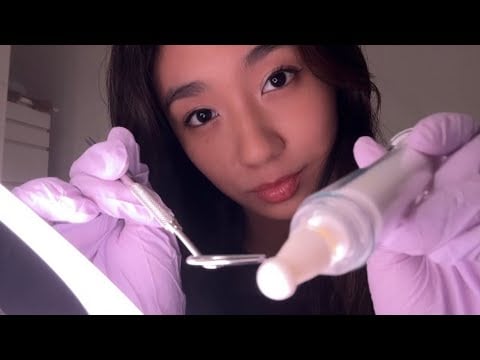 ASMR ~ Dental Checkup & Teeth Cleaning RP 🦷🪥
