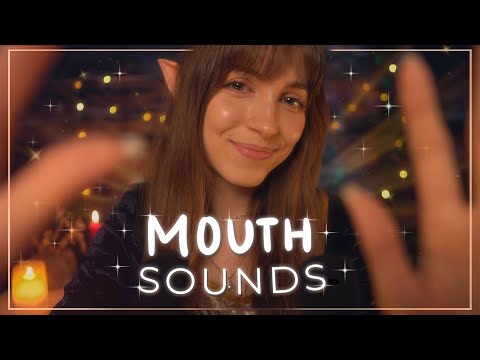 ASMR ❤️ LAYERED MOUTH SOUNDS y visuales✨👋🏻 Yarify la elfa