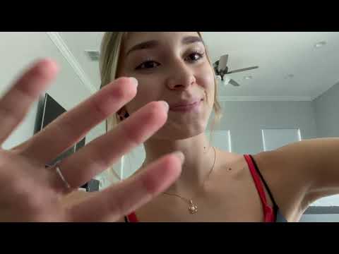 weighing your eyelids down till they're heavy w/ random things ASMR