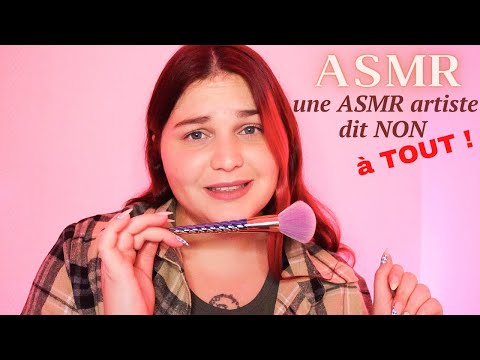 ASMR⎪POV : une ASMR Artiste dit NON à TOUT !