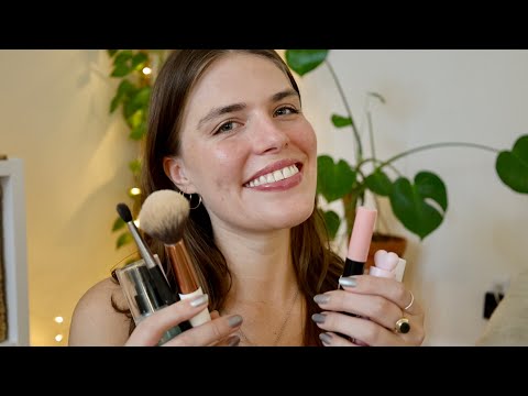 ASMR | Doing Your Makeup 🤍 (Personal Attention, Layered Sounds, Whispering)