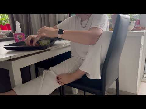 ASMR Cleaning and some cooking moments