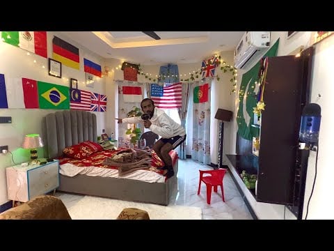 ASMR MY ROOM TOUR 🇧🇪🇺🇸🇬🇧🇹🇷🇵🇱🇵🇹🇲🇾