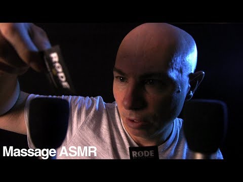 ASMR Whispering & Brushing the Microphones