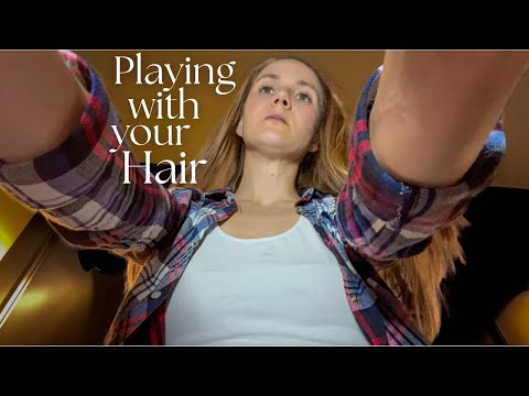 Binaural ASMR 💆🏻‍♀️🪮 Playing with Your Hair Until & While You Sleep