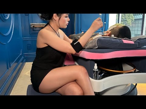 ASMR🔥This barbershop offers holistic body therapy specifically designed for men.