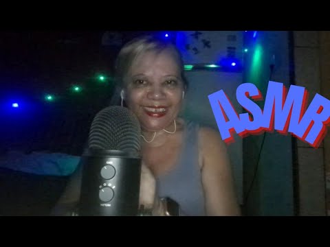 ASMR : Sons de boca e burulhinhos de cartela de remédio. No Blue yeti.💤😴😴