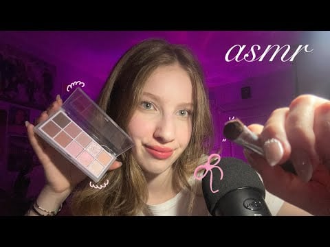 asmr rp 💄 doing your makeup // layered sounds, personal attention