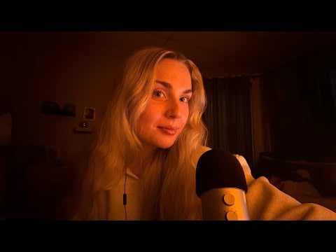 ASMR whispered Q&A and tingly triggers 💤