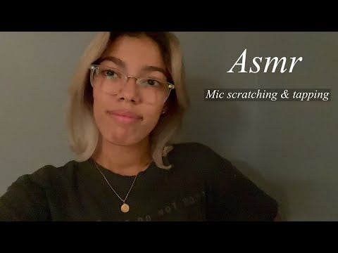 ASMR chitchat & triggers {wooden textured sounds, crinkles, tapping and scathing on mic aggressively