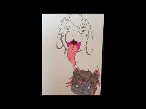 ASMR Ear Clean and Licking (lots of #mouthsounds #earblowing #ASMR)