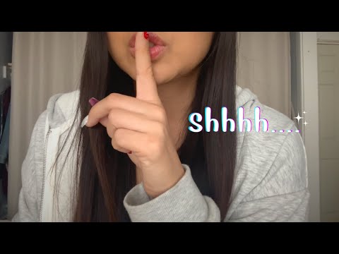 ASMR | shhh 🤫 shushing sounds and covering viewers mouth 🤭 (request)