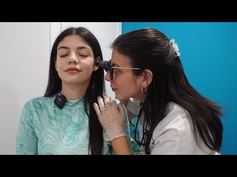 ASMR Real Person Full Body Physical Exam ~ Face, Scalp, Abdomen, Feet, Back, Soft Spoken Role Play