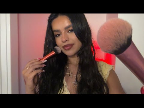 ASMR~ Personal Attention on YOU ✨ (Mouth Sounds, Face Brushing, Affirmations) 