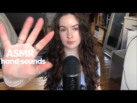 ASMR || Fast & Aggressive Hand Sounds w\ Ramble