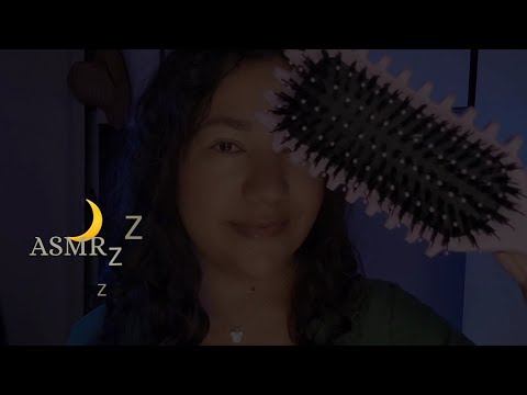 ASMR - Sons De  Pentes e Escovas Relaxantes Passando Pelo Seu Cabelo (SONS REAIS)