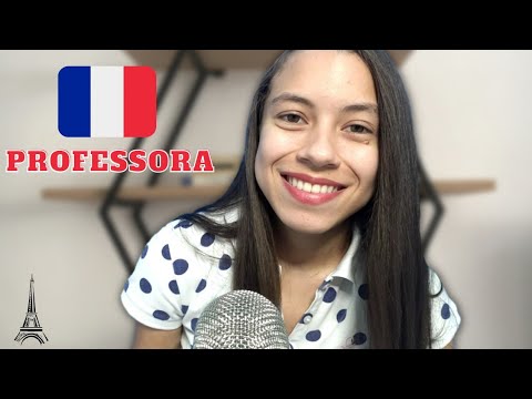 ASMR ROLEPLAY PROFESSORA DE FRANCÊS |Aula Online