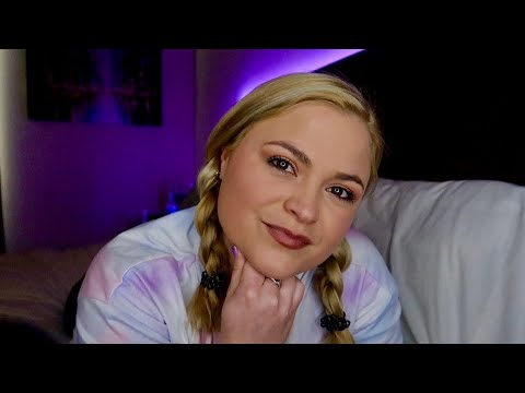 ASMR Relax With Me | Face Brushing, Soft Whispers & A Bedtime Story | ft. VANLINKER