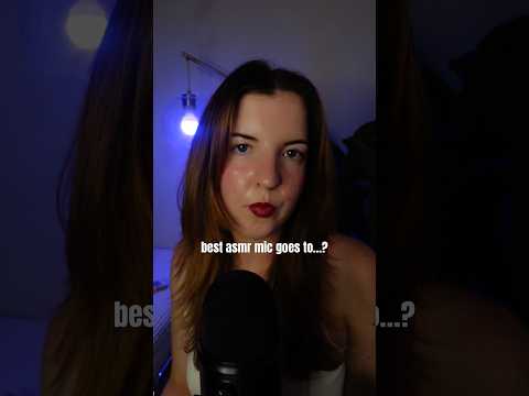 which mic is best for trigger words?? #asmr #triggerwords #blueyeti