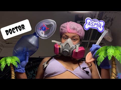 ASMR - Anesthesiologist On The Beach (Laci)