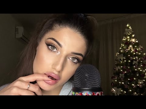 ASMR | Lipgloss application & Mouth sounds