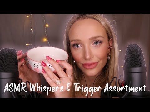 ASMR HomeSense Haul | whispers + triggers to help you sleep (wood tapping, fabric, tracing…)