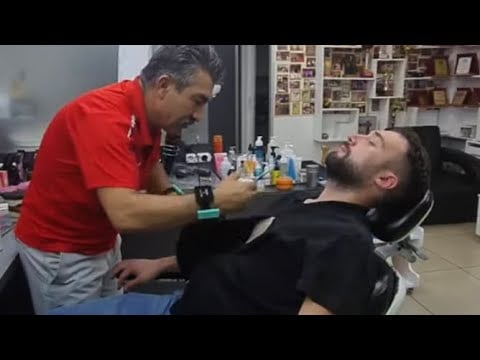 Crazy Asmr Scalp , Chest and Ear Massage with Münür Onkan .