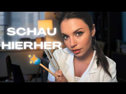 ASMR Intensiver Cranial Nerve Exam 🩺 (Deine Hirnnerven-Untersuchung)