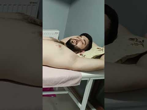 TURKISH MASSAGE THERAPY THAT DEEPLY RELAXES THE WHOLE BODY #satisfying #relaxing #asmr #shorts