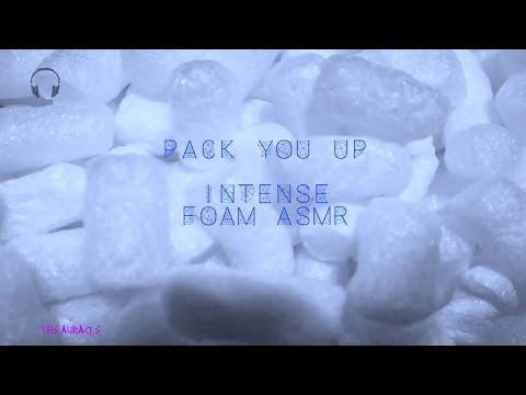 Pack you up ★ [ASMR] Packaging Foam Sounds ★ [No Talking]