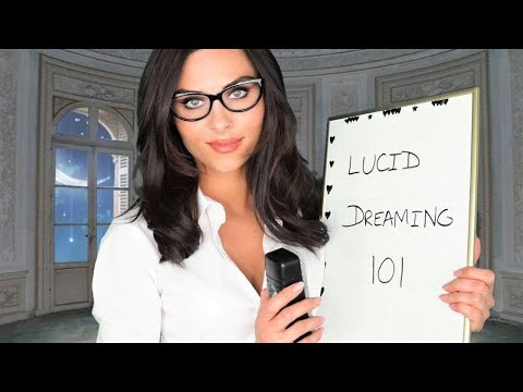 ASMR TEACHER - HOW TO LUCID DREAM TONIGHT!