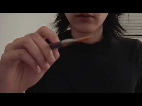 lofi asmr💫energy thread pulling meditation, slow soft spoken ramble asmr | making space series