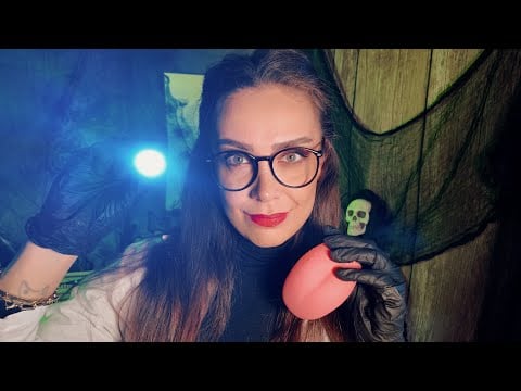 ASMR | Boyutlar Arası Doktor Muayenesi 🎃  | Türkçe ASMR