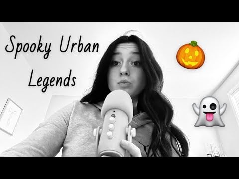 ASMR~ Reading Spooky Urban Legends (Halloween special!) 🎃