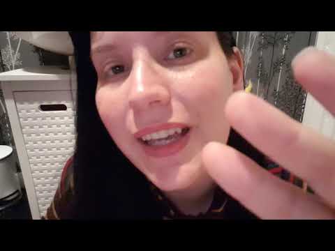 #Asmr - Repeating words - It's ok.. Sksksk .. Shoop .. Tingles  & Hand Movements