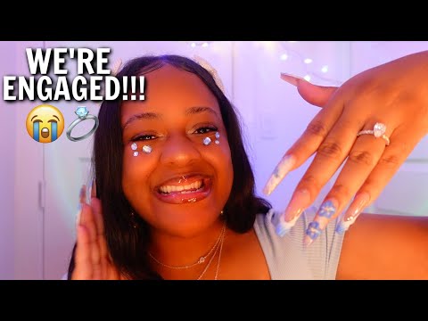 ASMR - I Said Yes!!!… And Haven’t Shut Up Since 💍😅 (OMG!!!! 🥹)