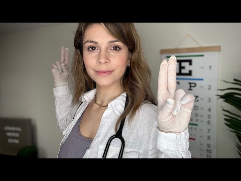 ASMR My Most Realistic Cranial Nerve Exam & Trigeminal Neuralgia Assessment (Soft Spoken Medical RP)