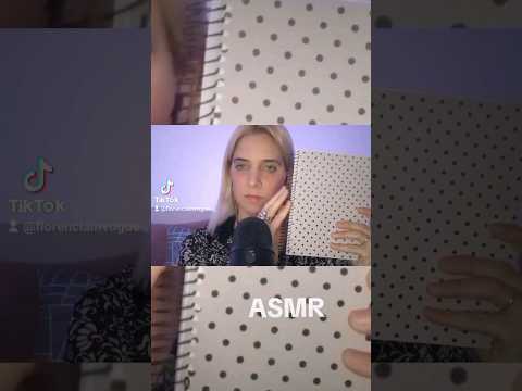 ASMR CUADERNO #asmr #asmrrelax #asmrtriggers #asmrsonidos #asmrsounds #asmrdormir