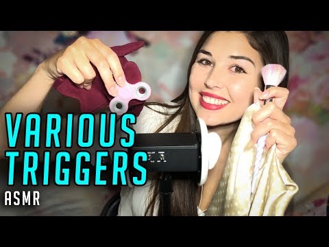 3DIO ASMR - Various Triggers Tingle Fest ✨