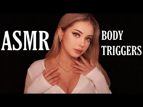 ASMR MY BODY IS A TOOL 💋 body triggers + tapping + scratching on fabric