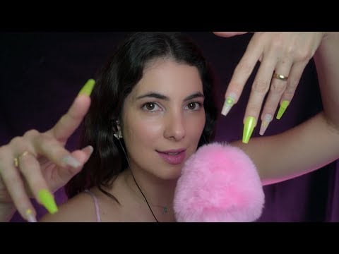 ASMR imitando as gringas fazendo asmr *inglês 