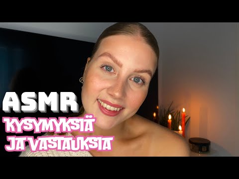 ASMR SUOMI | Te kysyitte, mä vastaan❣️