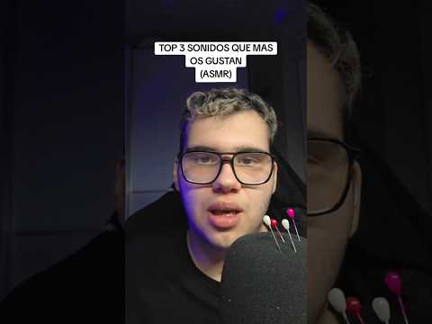 Top 3 sonidos que mas os gustan #asmr #short #shorts #asmrparadormir #suenoreparador