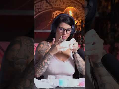 Die Sounds sind ja mal so geil! 🤩🤤  #asmr #asmrgirl #asmreating #asmrslime #asmrsound #