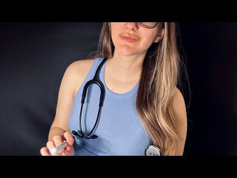 ASMR Cranial Nerve Exam (SOFT SPOKEN)
