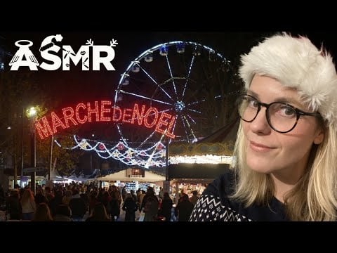 ASMR FR ✈️ Vlog ASMR Nos vacances de Noël à Rennes
