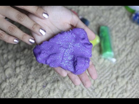 ASMR BINAURAL - Massinha com Glitter e Sons de Plástico | Triggers For Relaxation