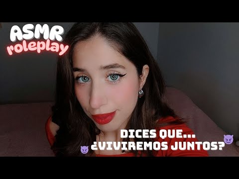 ASMR ROLEPLAY| La CHICA QUE TE MOLESTA es tu compañera de cuarto 😈