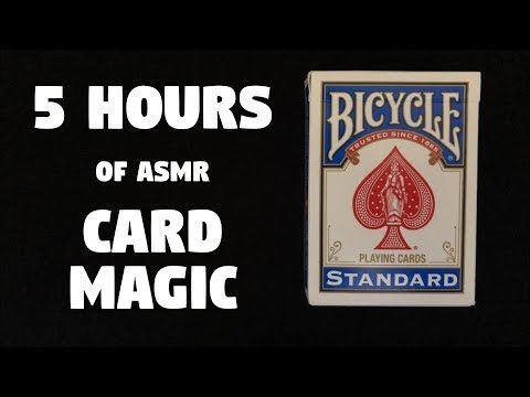 [ASMR] 5 HOURS of CARD MAGIC