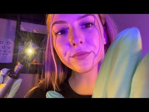 Realistic ASMR Eye Examination 🎱